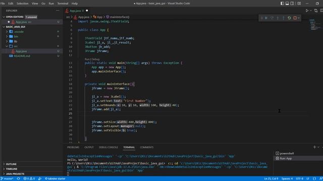 Introduction to Java GUI смотреть онлайн