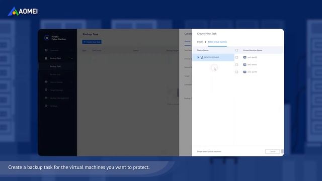 How to Backup Hyper-V Virtual Machines with AOMEI Cyber Backup смотреть онлайн