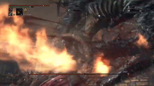 Rakuyo vs Cleric beast - Bloodborne смотреть онлайн
