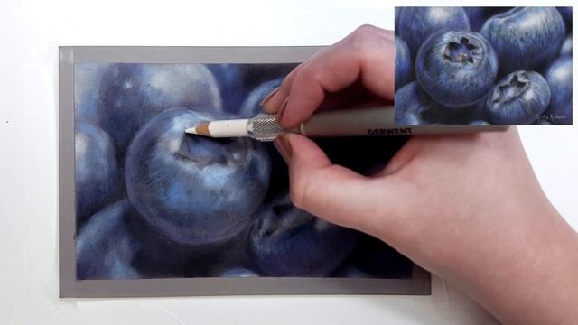PASTEL & COLOURED PENCIL together?? // My BEST advice and tips! смотреть онлайн