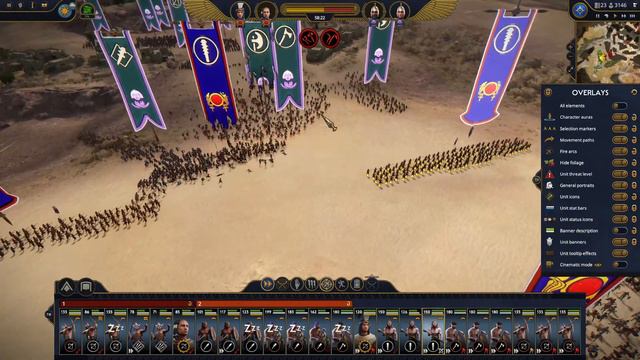Завоёвываем Египет в Total War: Pharaon смотреть онлайн