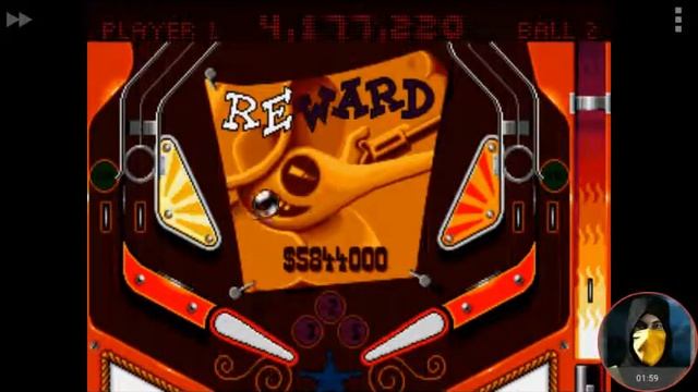Psycho Pinball [Wild West] - Sega Genesis Emu смотреть онлайн
