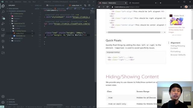 Materialize CSS #3 - Utility Classes смотреть онлайн