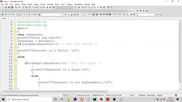 7. Managing Input and Output Operations || C Programming. смотреть онлайн