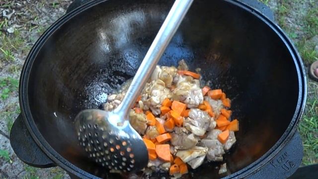 PAELLA .ПАЭЛЬЯ С МОРЕПРОДУКТАМИ.ГОТОВИМ В КАЗАНЕ