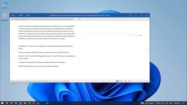 Recover Unsaved/Deleted Word Documents on Windows [5 Ways] смотреть онлайн