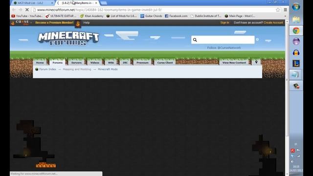 Come installare TooManyItems su Minecraft 1.6.2 смотреть онлайн