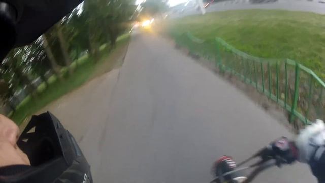 training wheelie on jmc 125 mx part 2 смотреть онлайн