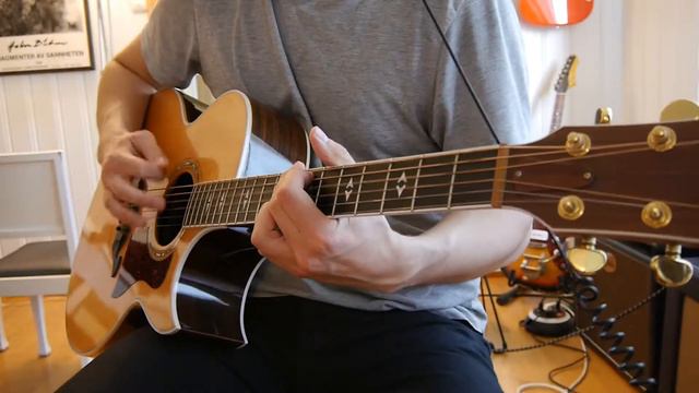 Taylor 815c through Sennheiser MK4 - Pure acoustic смотреть онлайн