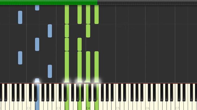 Roads Untraveled - Linkin Park - Very easy and simple piano tutorial synthesia planetcover смотреть онлайн