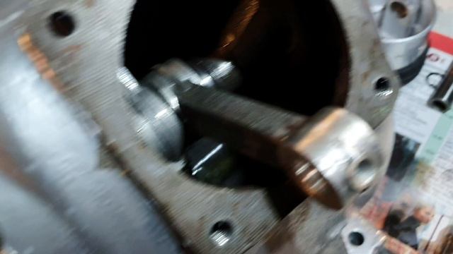 Снятие коленвала компрессора