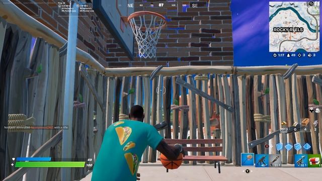 Can I Use The Dunk On Em Emote To Dunk On A Real Basketball Hoop? смотреть онлайн