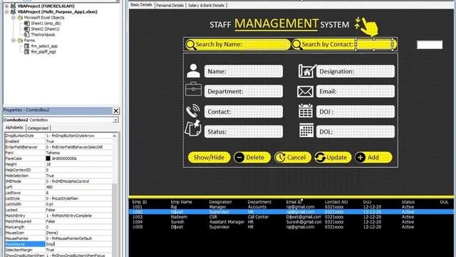 #3 Multi Purpose App || Payroll, Salary Management in Excel (2021) смотреть онлайн