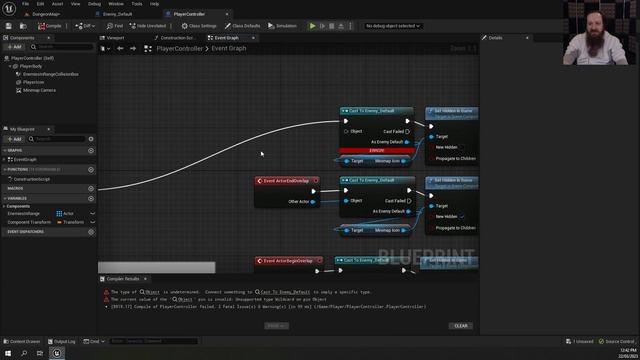 Day 2 - Making a Dungeon Crawler in Unreal Engine 5 смотреть онлайн
