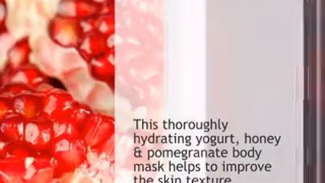 Professional - Hydrating Yogurt, Honey and Pomegranate Body Mask смотреть онлайн