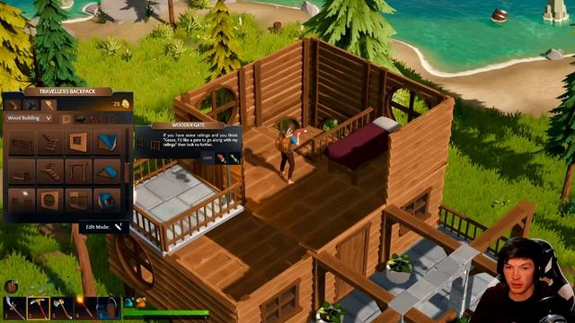 Lens Island Building | Editing | how to build a house смотреть онлайн