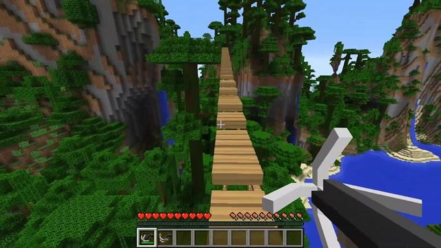 Rope Bridge Mod: Minecraft Mod Showcase смотреть онлайн