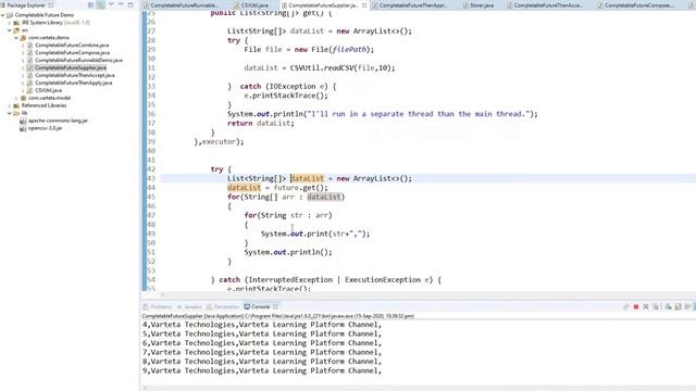 Java8 || CompletableFuture || Part 2 || Concurrency| supplyAsync смотреть онлайн