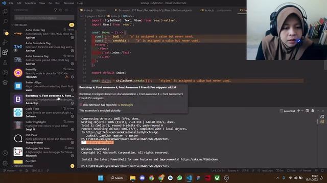 Extensi Visual Studio Code Untuk React Native смотреть онлайн