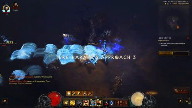 Diablo 3 Season 28 - Inna Mystic Ally Monk - T16 and GR 100+ Speeds! Fun and Easy Monk Build! смотреть онлайн