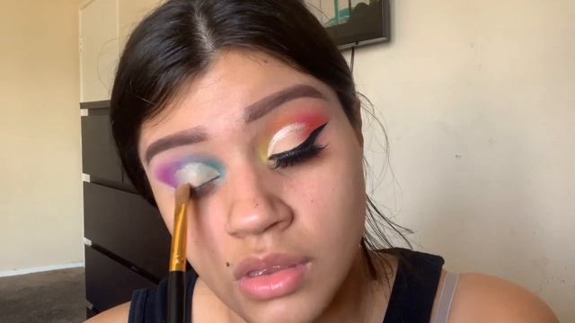 Pride makeup tutorial 🌈 #pride #loveislove #pridemonth смотреть онлайн