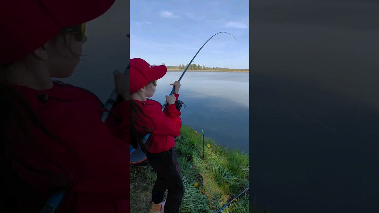 МОНСТР рыба клюнула у ДОЧЕРИ! ПОПЛАВОК весной в озере! #снастиздрасьте #music #tiktokvideo #dadada смотреть онлайн