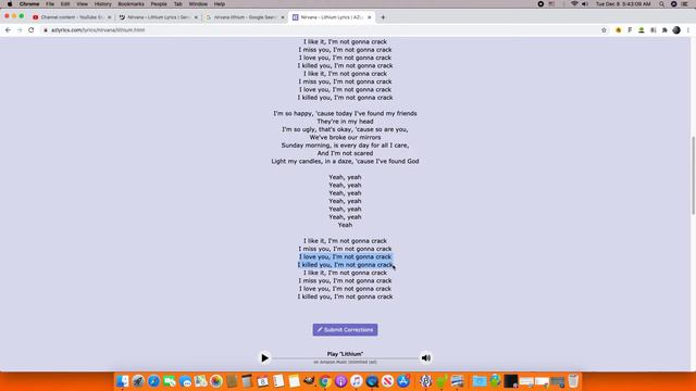 Dec 8 2020 Lithium (part 2) смотреть онлайн