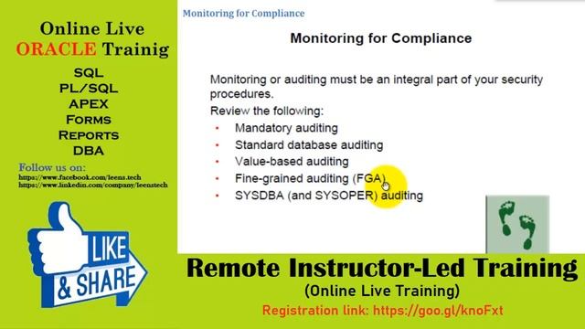 Oracle 11g Database Administration Workshop 1: Class # 17 Implementing Oracle Database Auditing смотреть онлайн