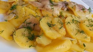 КАРТОШКА с САЛОМ в фольге на Мангале / в духовке