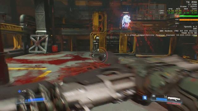 DOOM PC (2016) | Ultra-Nightmare Settings 1080p | Radeon R9 390x + AMD FX-8370 Framerate Performanc смотреть онлайн