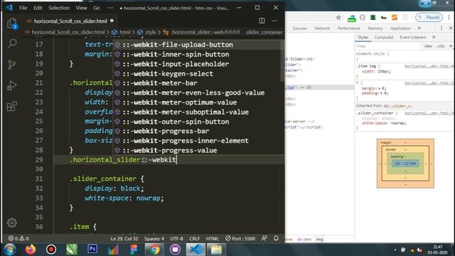 How To Create a Horizontal Scroll CSS Slider смотреть онлайн