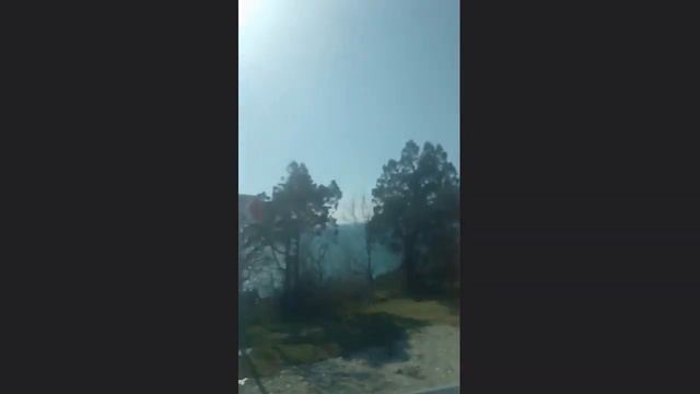 Красивая дорога Новороссийск - Кабардинка. смотреть онлайн