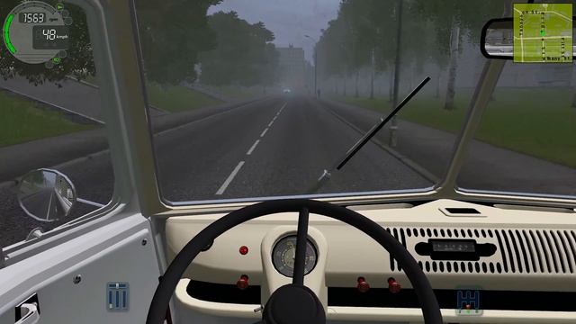 City Car Driving - VW Transporter T1 Buli смотреть онлайн