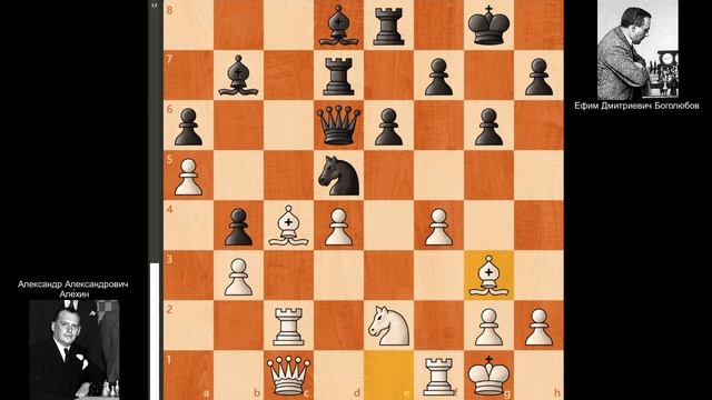 4-я партия Але́хин - Боголюбов, матч на первенство мира 1934 года, Виллинген. (1-0) смотреть онлайн