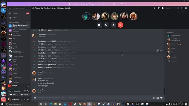 ChiefJustice Bullies ROBLOX Packers, Ro-Bangers, Simps & Catfishing E-Girl смотреть онлайн