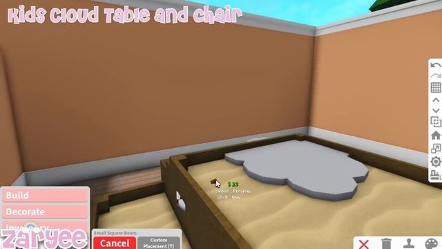 KID'S Custom FURNITURE Hack's For Your BLOXBURG HOME! *Cloud Table, Flower Rug, Mason's Bed | Roblo смотреть онлайн