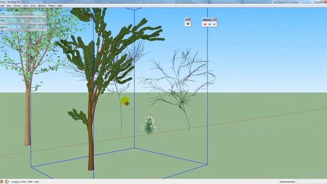 3D Tree Maker Plugin - SketchUp Plugin смотреть онлайн