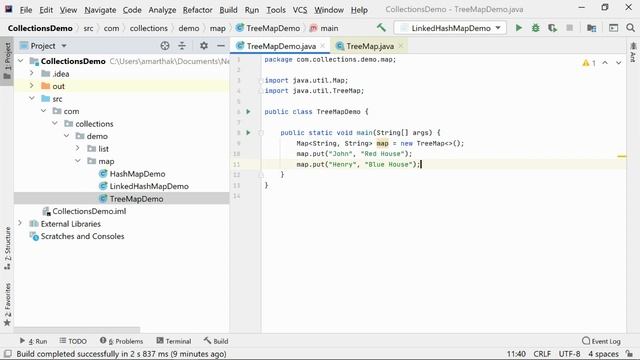 11. Collections- TreeMap Implementation смотреть онлайн