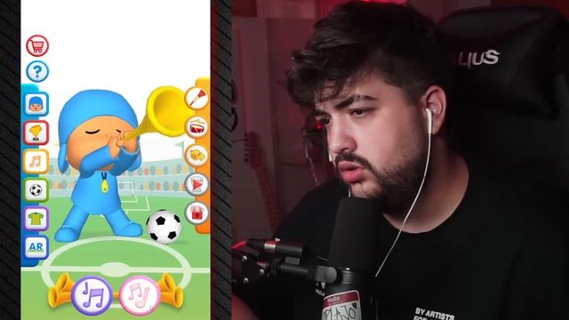 ? ... no quiese jugar con TALKING POCOYO, y HA HECHO LO PEOR ? смотреть онлайн