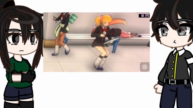 Ayano and Taro react to Bugs and Glitches | Yandere Simulator | Gacha Club смотреть онлайн