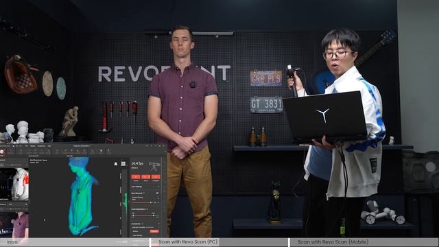 Revopoint RANGE 2 3D Scanner: How to Do a Full Body Scan? смотреть онлайн