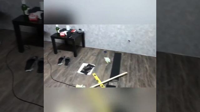 Укладка ПВХ плитки, Арт винил, подготовка пола и процесс работ. смотреть онлайн