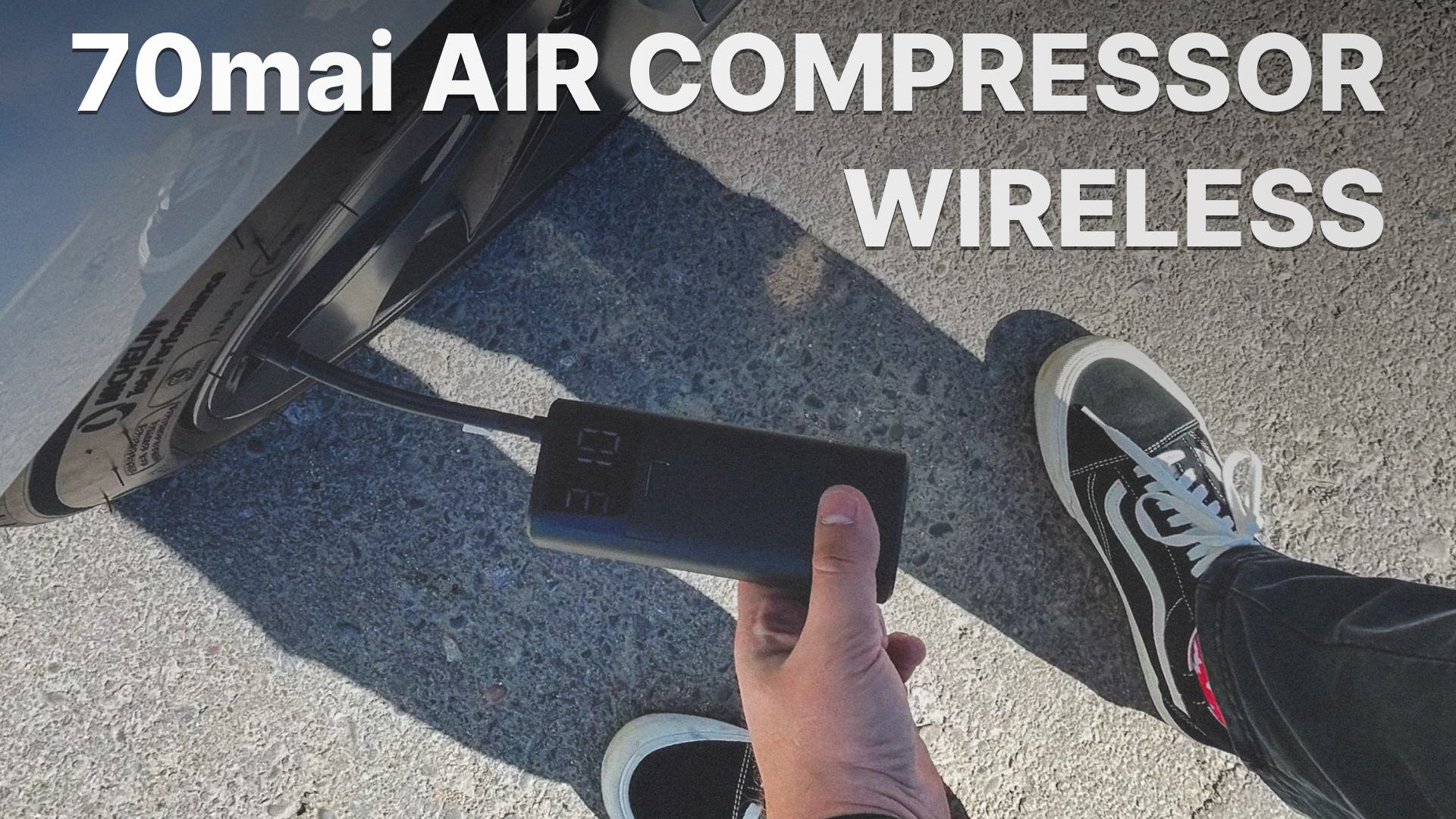 Обзор 70mai Air Compressor Wireless - беспроводной аккумуляторный компрессор для автомобиля смотреть онлайн