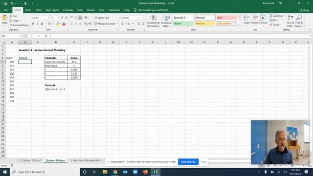 2.2C Excel Analytics - Question 1 смотреть онлайн