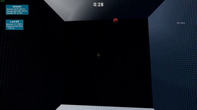 【KovaaK's FPS Aim Trainer】Reflex Flick Easy 【5338.9】 смотреть онлайн