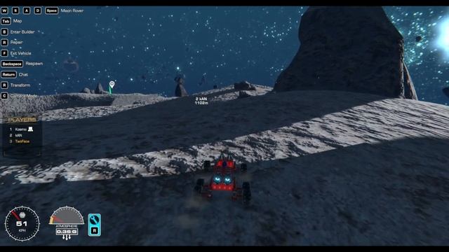 Moon Rover Racing in LOW GRAVITY! смотреть онлайн