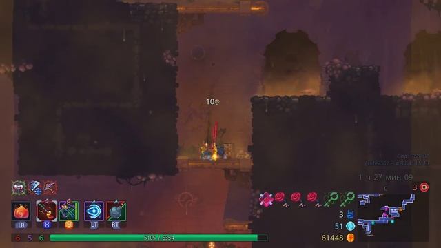Dead Cells: Rise of the Giant. экспертный. древние сточные канавы. три клетки.полное прохождение смотреть онлайн