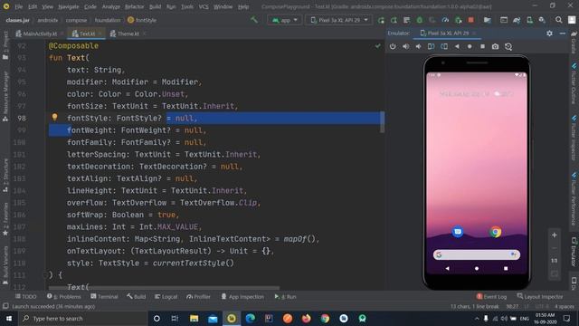 First UI Element in Jetpack Compose смотреть онлайн