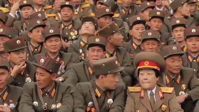 Группа крови на корейском. Северокорейский военный парад