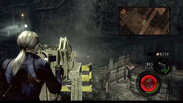 Resident Evil 5 Desperate Escape Игрофильм, Прохождение за Джилл (Кооп)